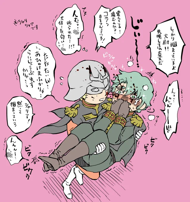 楽しくなっちゃったのでつづき
※シャリシャア 