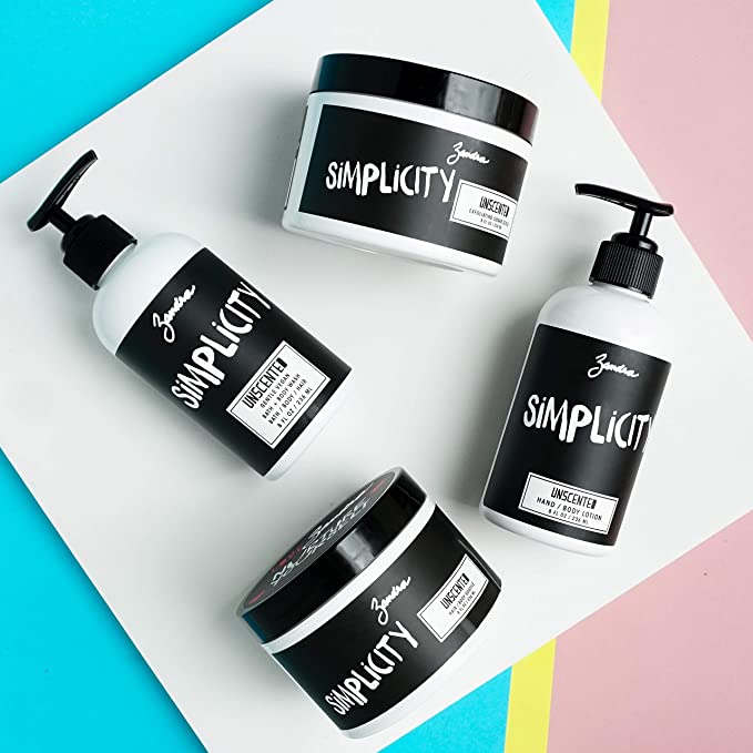 ZandraBeauty's tweet photo. Introducing our Simplicity unscented collection🌿. Perfectly formulated to cleanse and nourish your skin without leaving it dehydrated. Say goodbye to harsh chemicals and hello to radiant, healthy skin. #ZandraBeauty #PlantBasedBeauty #LoveYourSkin https://t.co/ZNlSHTnjBy