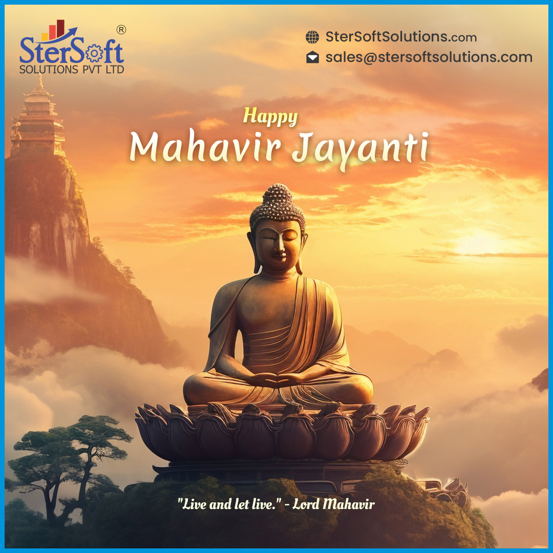 stersoft's tweet photo. May the teachings of Lord Mahavir inspire you to lead a life of peace, non-violence, and compassion. Happy Mahavir Jayanti!
#mahavirjayanti #happymahavirjayanti #lordmahavir #parshwanath #TheERPHub #cloudbasederp #crm #saasbasederp #customizable #SterSoftSoltions #vadodara https://t.co/9uR2rcleZy