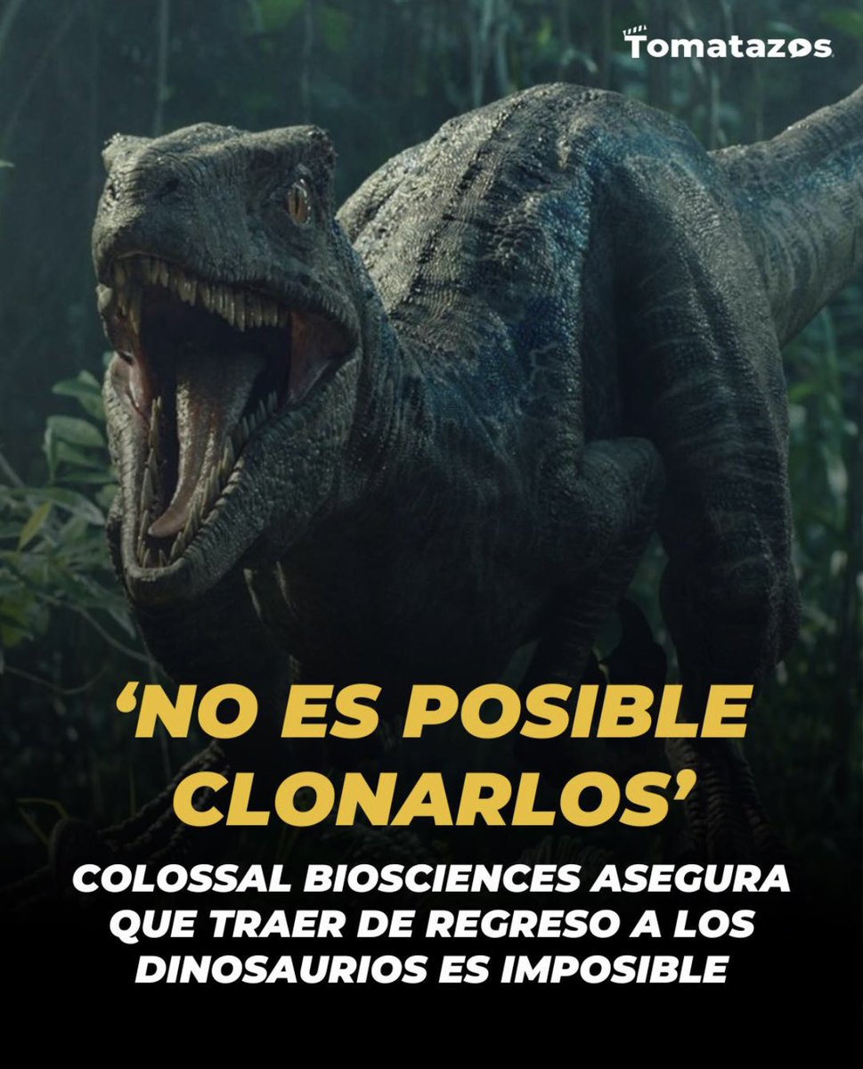 Qué macana, cuánta frustración que me genera esta imposibilidad. Yo tenía tanta ilusión con los dinosaurios.