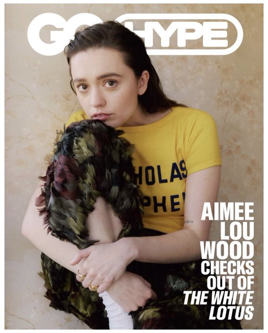 hitpixplus's tweet image. Aimee Lou Wood graces the latest issue of GQ Hype.

#thewhitelotus #actorsofinstagram #setphoto #movielover #actorstyle