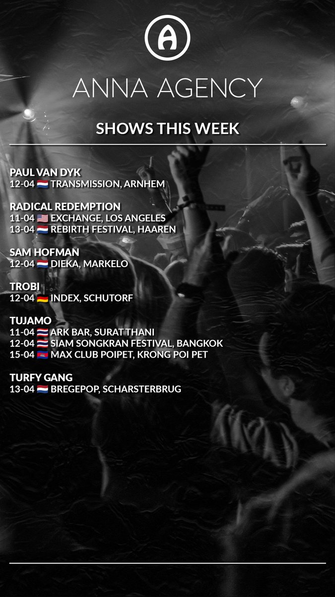 Shows This Week by Anna Agency