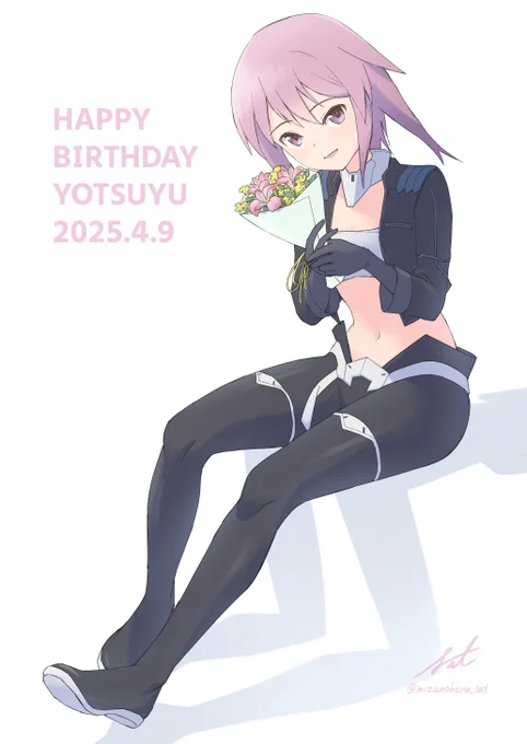 おめでとう!#比良坂夜露生誕祭#アリスギアお絵かき 