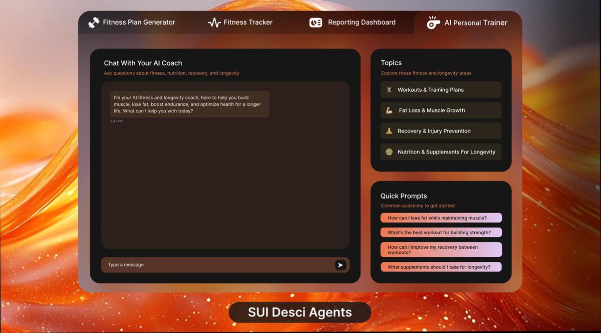SUI Desci Agents tweet media