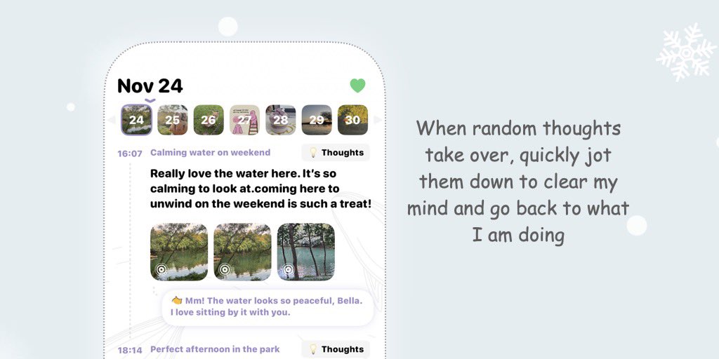 Lifelight_app's tweet photo. Lifelight has been a game-changer for my ADHD! It helps me organize my thoughts, stay on top of tasks with reminders, and sends positive messages when I’m stressed. The mood tracker also helps me manage my emotions. 🌸✨ 
#adhd #lifelight https://t.co/KG6E5daWbU