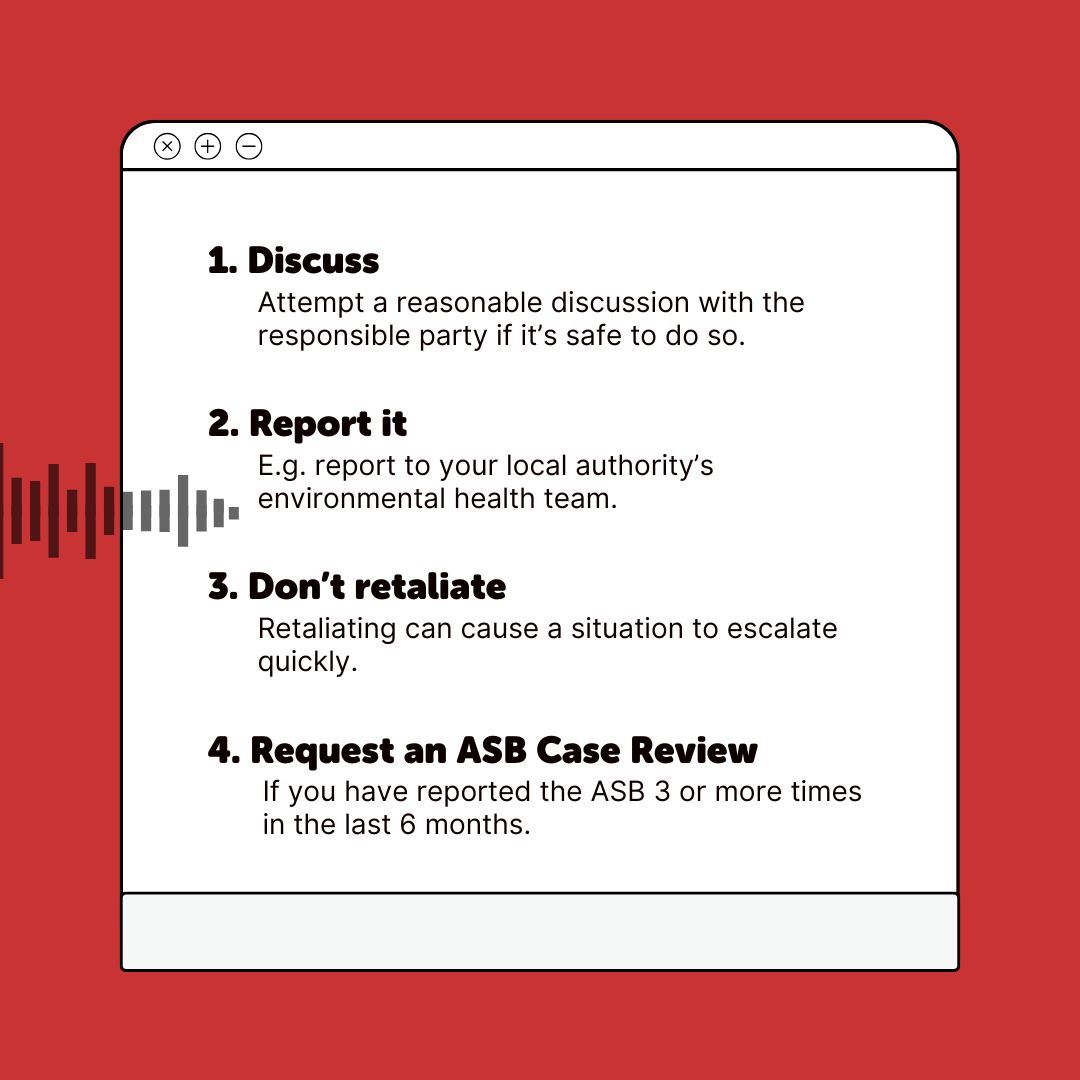 asbhelp's tweet image. In line with our ongoing noise nuisance #blog series, we want to make you aware of what you can do if faced with ongoing noise nuisance.

How have you dealt with #noise nuisance in the past? 

Read our noise nuisance blogs here 👉 buff.ly/LVu3n2J 

#AntiSocialBehaviour
