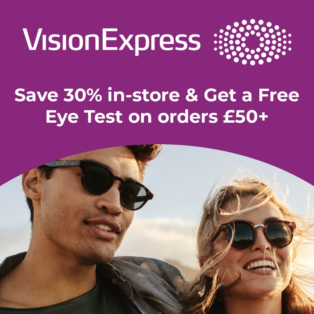 PoliceDiscounts's tweet image. 👓 Save 30% &amp;amp; get a FREE eye test when you spend £50+ at Vision Express! 💷✨
📍 In-store only – pop in today to treat your eyes.
⭐ Log in to find out more.
#VisionExpress #FreeEyeTest #InStoreOffer #EyeCare