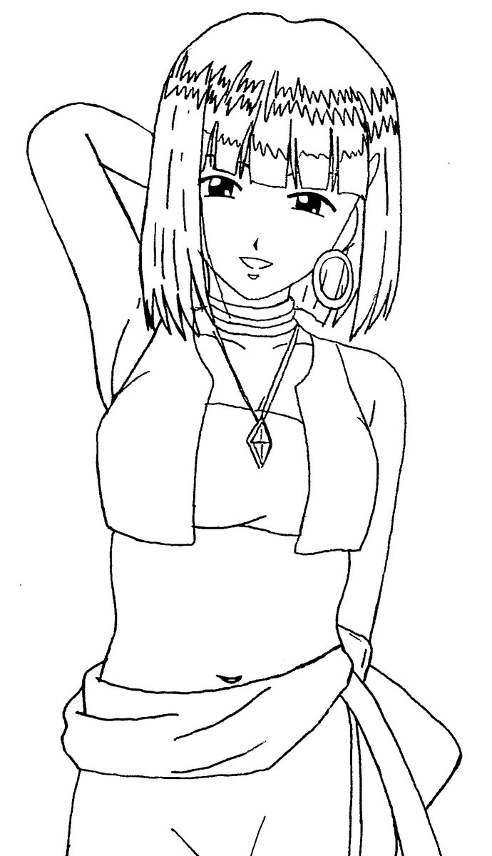 今日描いた絵 
