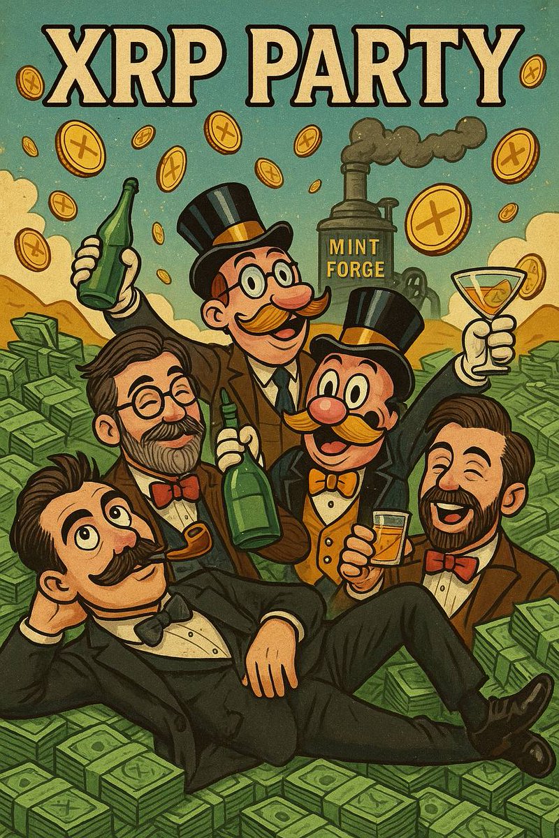 <a href="/RippleXrpie/">JackTheRippler ©️</a> #XRP Is the future 🪙 
$XRPRT to Milli🚀🎉
Ca:
Ghz2qnfmZjGFCYgzS3K8vA5QZzh1fbNeUYSUw346pump

Tg:t.me/XRPartyOnSol

#XRPRT #XRPPARTY #CryptoCelebration #XRP