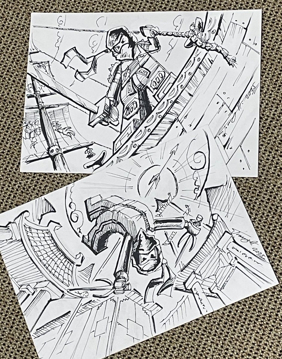 More ninja … colour to follow.