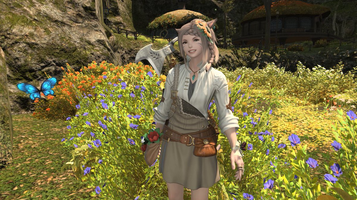 mettceratops's tweet photo. proudly presents; my new favourite glam 🌻

#ff14 #ff #ffglams #ff14glams #miqote https://t.co/VVCbgh6ADK