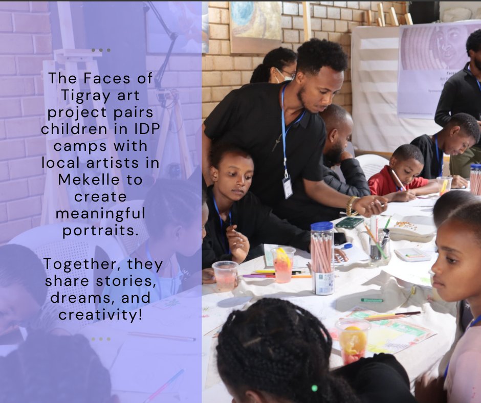 esseni_gallery's tweet photo. Learn more about our 'Faces of Tigray' project, art of healing, and community support project.
All paintings will be shown at our final exhibition. Contact us to pre-order a painting and support this initiative.  
Follow us on all our social media: esseni art gallery https://t.co/4HzyrWgKq7