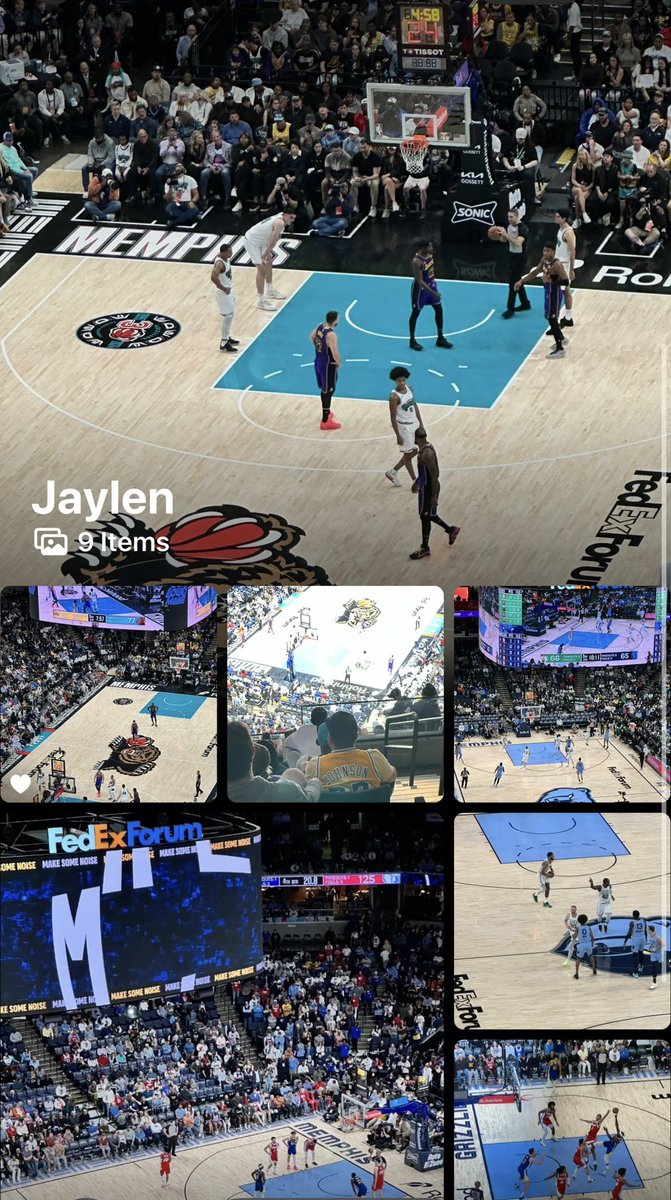 bread_and_tacos's tweet photo. Saw #JaylenWells last week playing Lakers, Celtics, and GSW. The man is a beast. Heal that wrist, J— you’ve got a bright future 🫶🏻 @memgrizz https://t.co/bCozCSPHSj