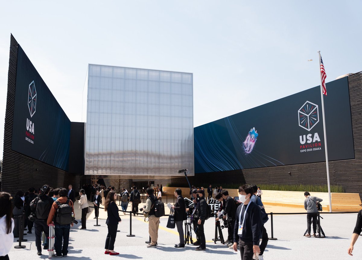 米国パビリオンのメディアデーが無事終了しました！メディアの皆様に5