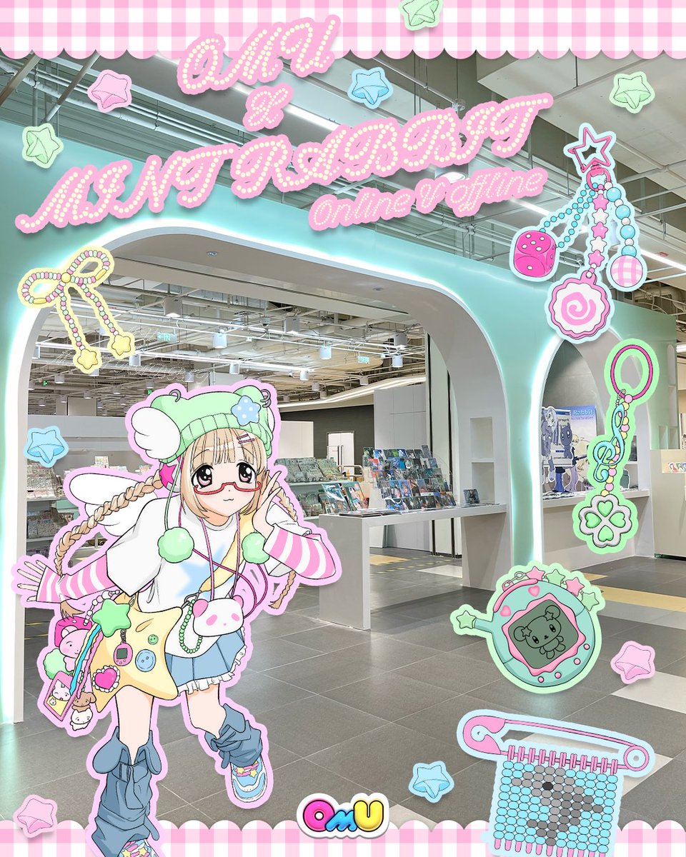 oomulove's tweet photo. 중국 상해의 민트토끼에 입점했습니다🐰🍀  

🛒Online Store
https://t.co/lWCIn5BvSs

🏠Offline Store
1F, Z-FUN Department Store, No. 999 Changning Road,Shanghai https://t.co/JfQoYHEMdM