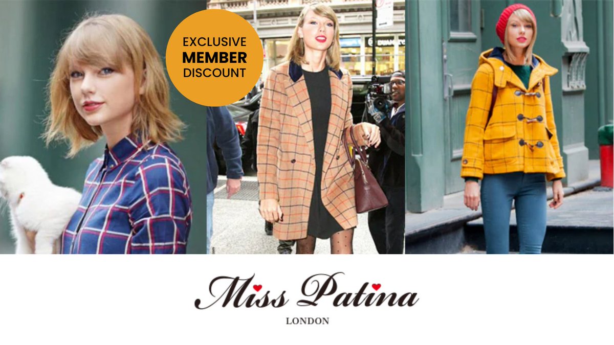 We are very proud to announce that <a href="/misspatina/">Miss Patina Ltd</a>, as worn by <a href="/taylorswift13/">Taylor Swift</a>, has joined the <a href="/myboobrisk/">MyBOOBRisk</a> Incentive Scheme, bringing vintage chic with a quirky imagination and offering <a href="/myboobrisk/">MyBOOBRisk</a> members an exclusive discount.

Sign up for FREE at myboobrisk.com.