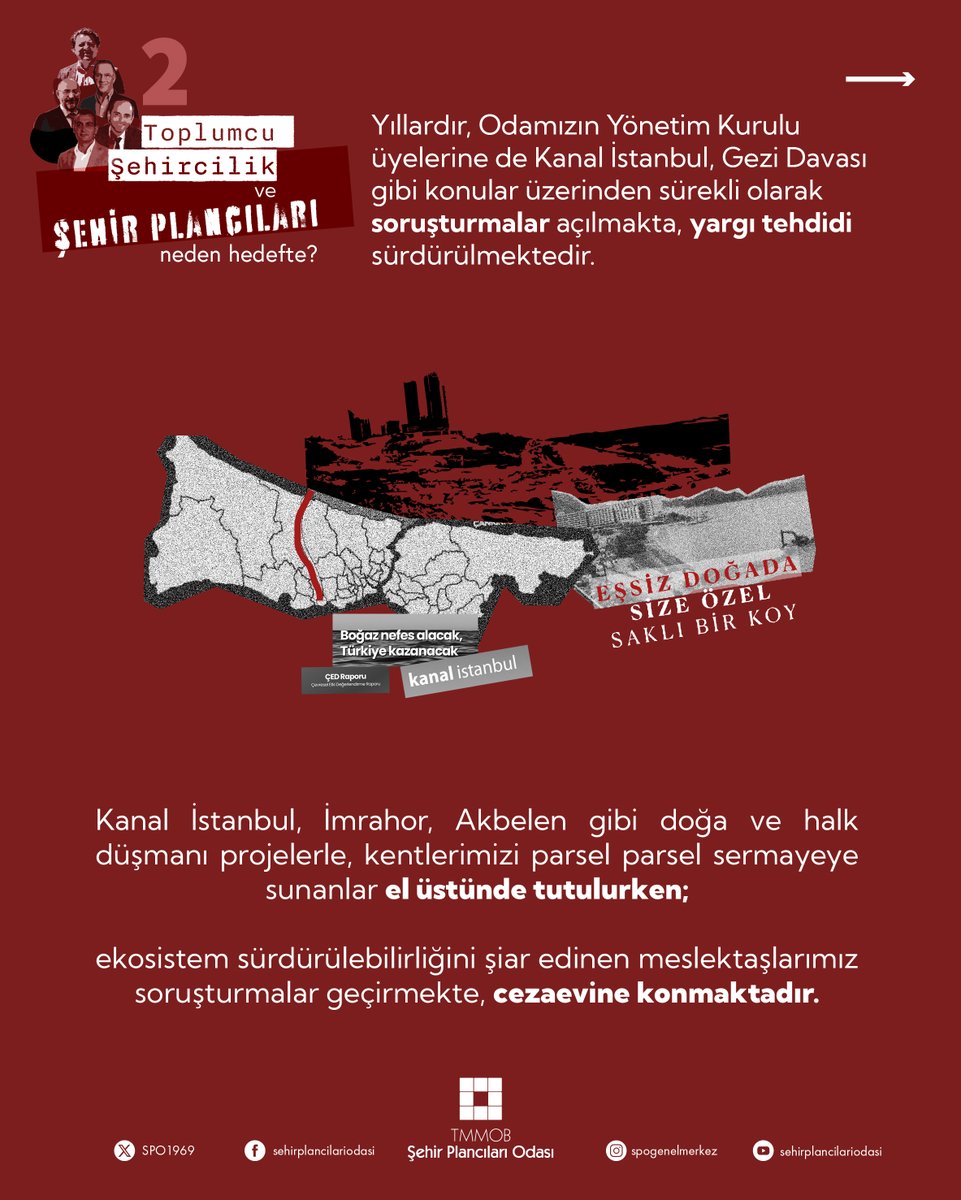 SPO1969's tweet photo. Toplumcu Şehircilik ve Şehir Plancıları neden hedefte? https://t.co/so9xKbOS6H