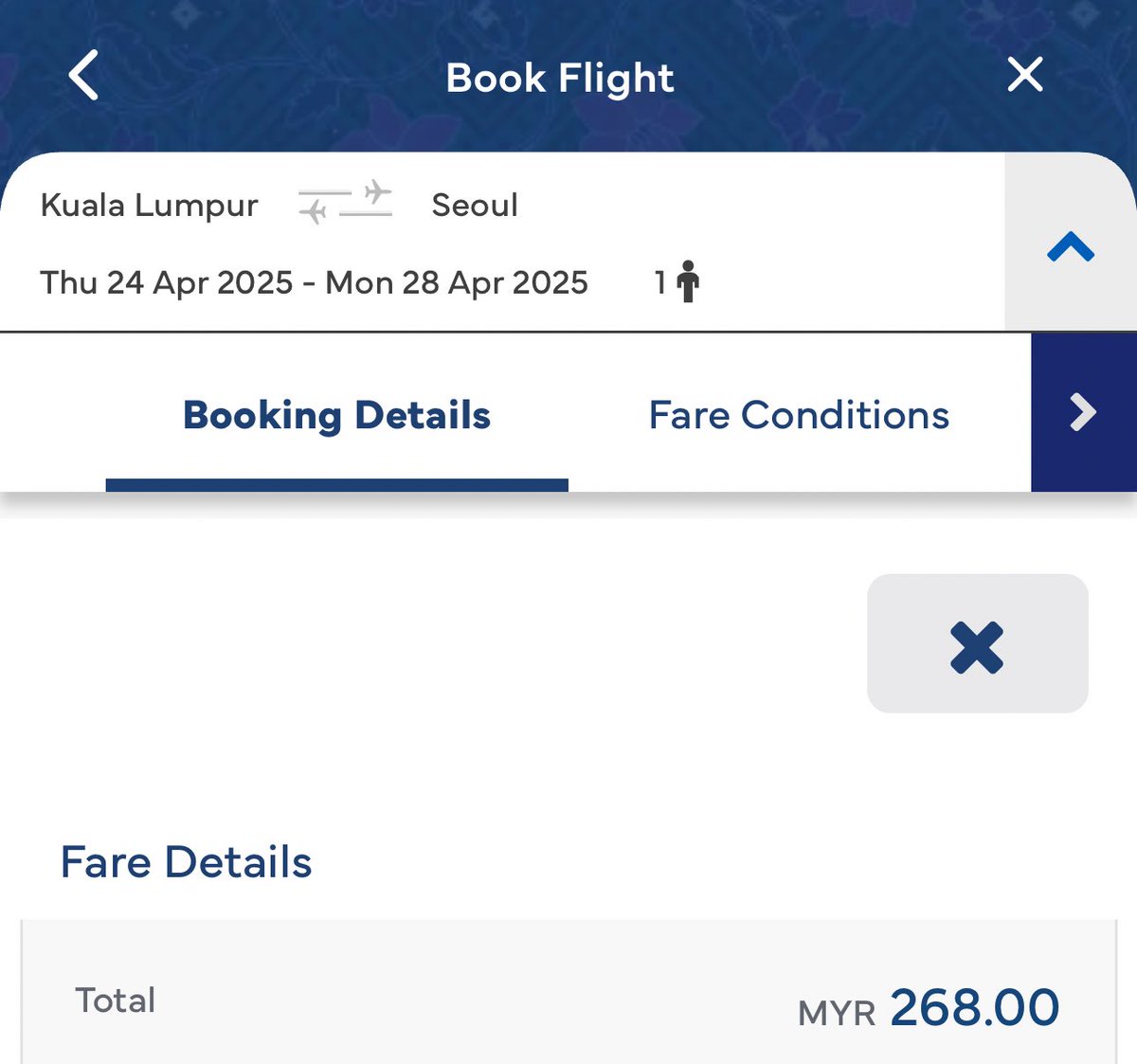 najihahshahrel's tweet photo. Rasa nak pi Seoul sebab harga flight RM268 je naik MAS 😀 https://t.co/56iTI2n4W5