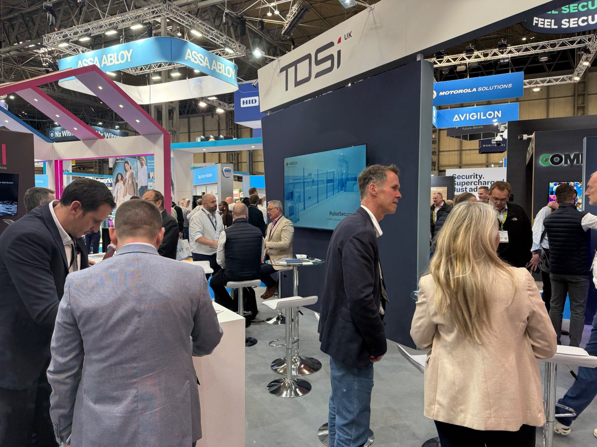TDSi_Access's tweet image. We&apos;ve had a busy start to day two here at The Security Event

Visit @TDSi_Access and @hirschsecure on Stand 5/G60 throughout the event for live product demonstrations, presentations and more.

#accesscontrol #thesecurityevent #tse25