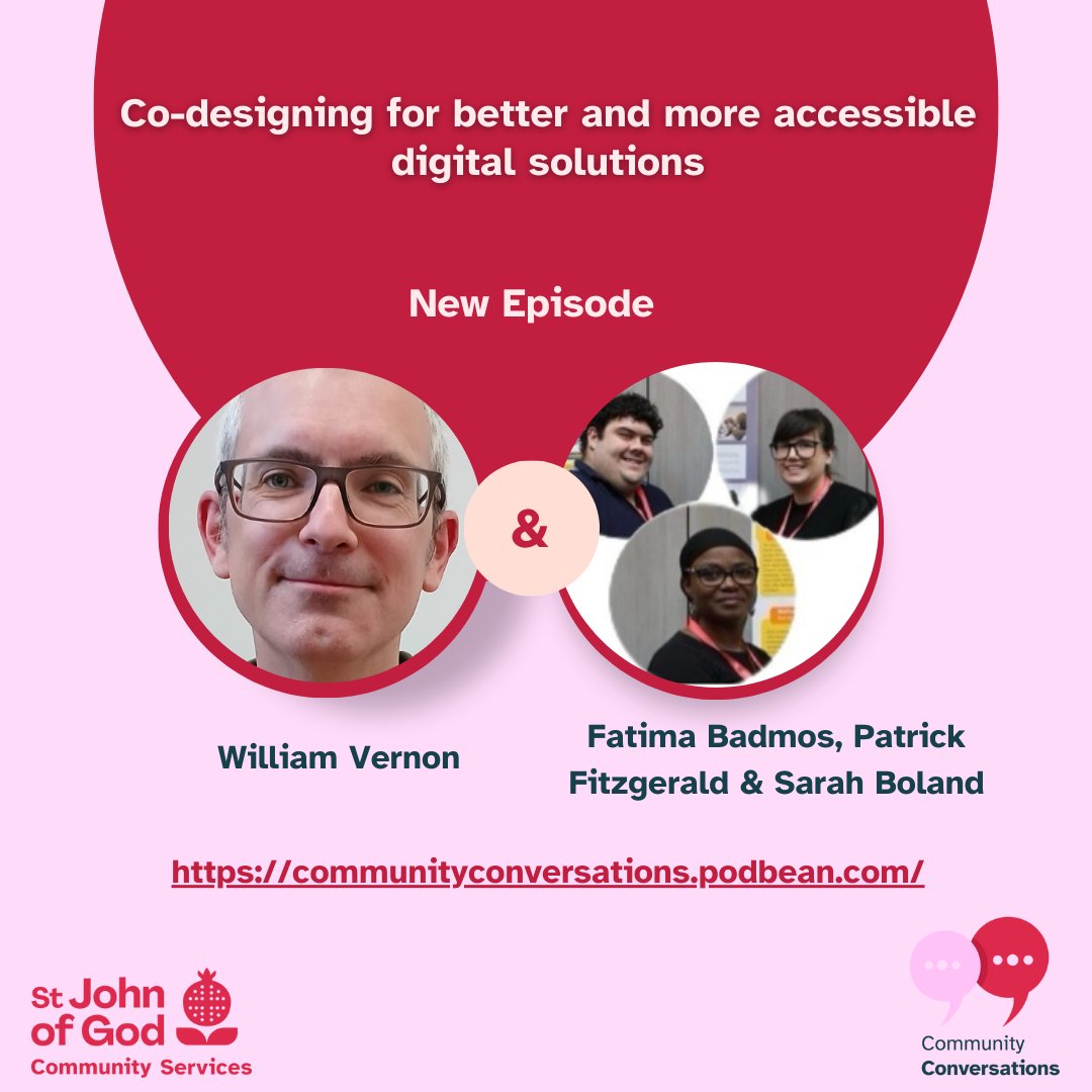 sjogcs's tweet image. If you care about #inclusion and innovation or want to hear how we can build a more accessible digital world, this #podcast is for you. Let's keep #codesigning a future that works for everyone!
Tune in here - podbean.com/ew/pb-qch6r-18…
