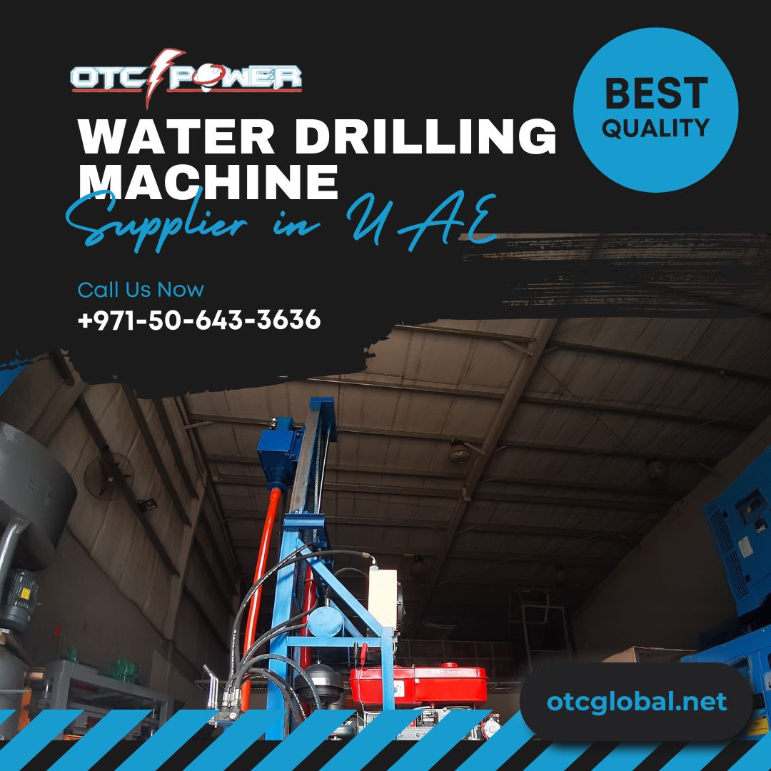 OTC_Power's tweet photo. 💧 Need a Reliable Water Source? Drill Deeper with OTC Power! 🚜
Our Water Well Drilling Machine is built for tough terrains, deep drilling, and maximum efficiency — perfect for farms, remote sites, and contractors.

✅ Rugged Design
✅ Easy Operation
✅ High Performance https://t.co/4oTV74i5YC