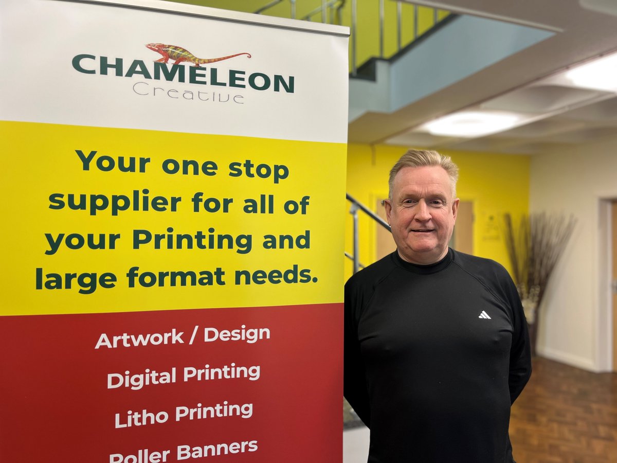 Our tenant Chameleon Creative have just launched their brand new website 🦎

chameleoncreative.uk
