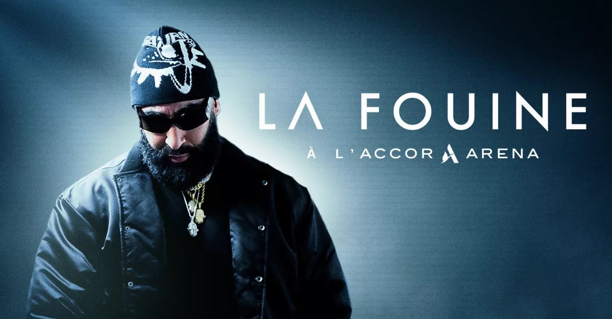lafouine78's tweet photo. Vivez la deuxième date de mon concert à L'Accor Arena ce soir, dès 20:50.

On écrit l'histoire ce soir 🙌🏼 https://t.co/MnklwQeJ2r