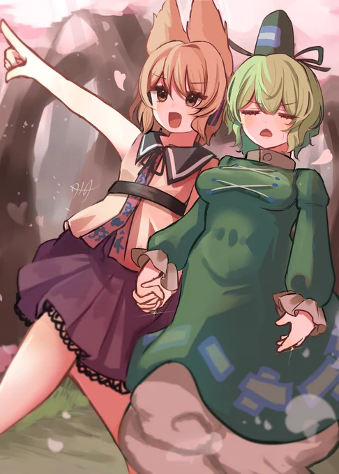お花見デートみことじ