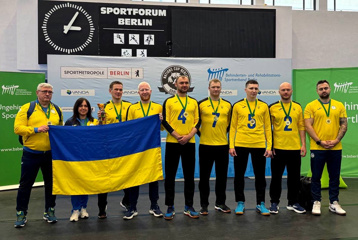 Національна паралімпійська чоловіча збірна команда з голболу – чемпіонка Кубку Націй! paralympic.org.ua/ua/news/nacion…