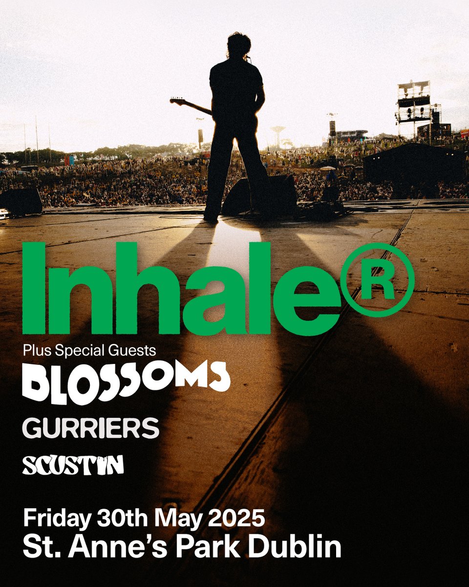 We’re pleased to be supporting our friends <a href="/InhalerDublin/">Inhaler</a> at their big hometown show at Dublin St Anne’s Park on Friday 30th May. Final tickets on sale now from: ticketmaster.ie/inhaler-dublin…