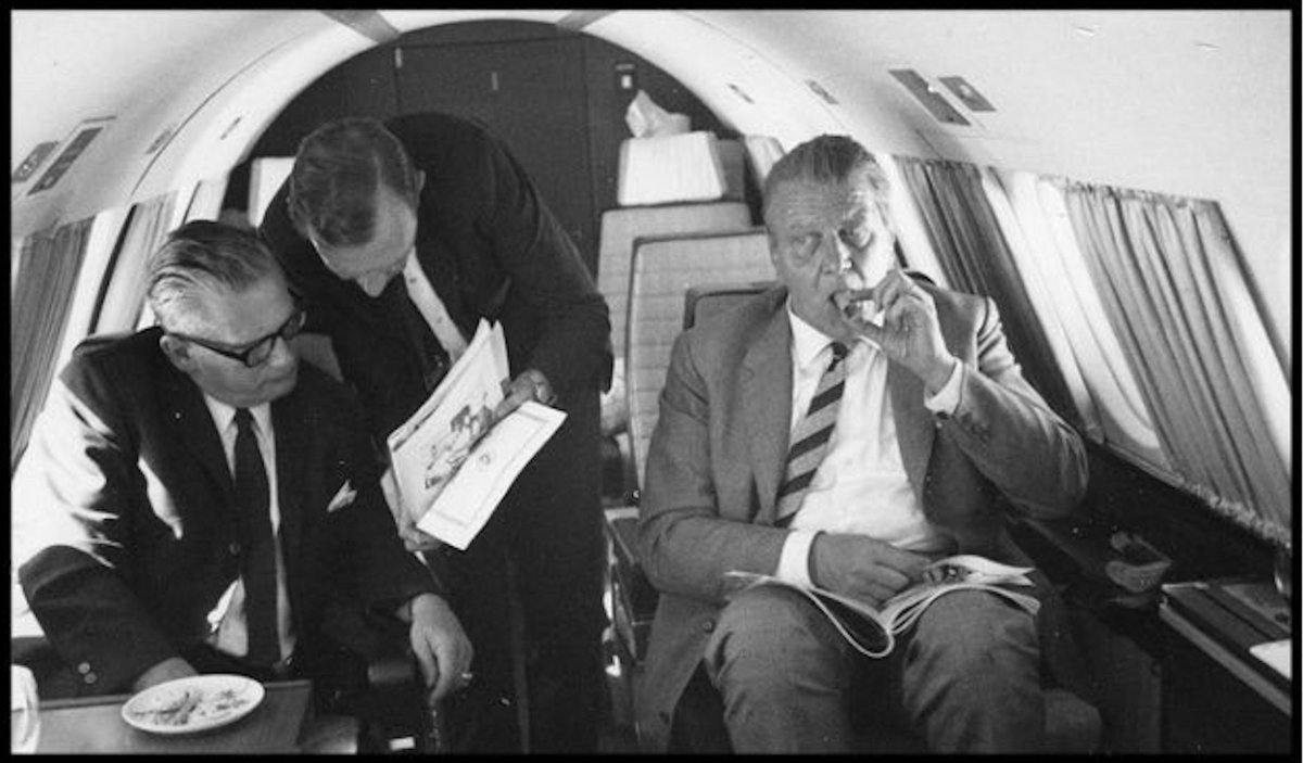 If Otto Skorzeny could afford to leave the legal protection of Franco's Spain *to get on a Learjet with 2 high-ranking CIA officers, both of whom are already attached to killing JFK*, that all lends way more credibility to the idea that Skorzeny planned the assassination. Insane