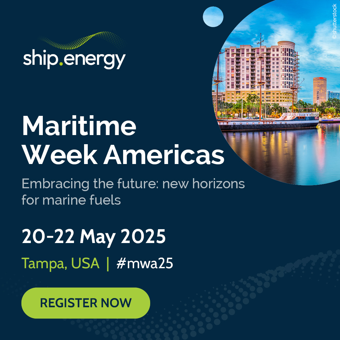 Maritime Week Americas returns to the United States in May 2025 to bring together bunker buyers, suppliers and traders, and related maritime sectors to discuss the key issues they face today.

Find out more here ➔ maritimeweekamericas.com

#MWA25 #Tampa #Shipping #Bunkering