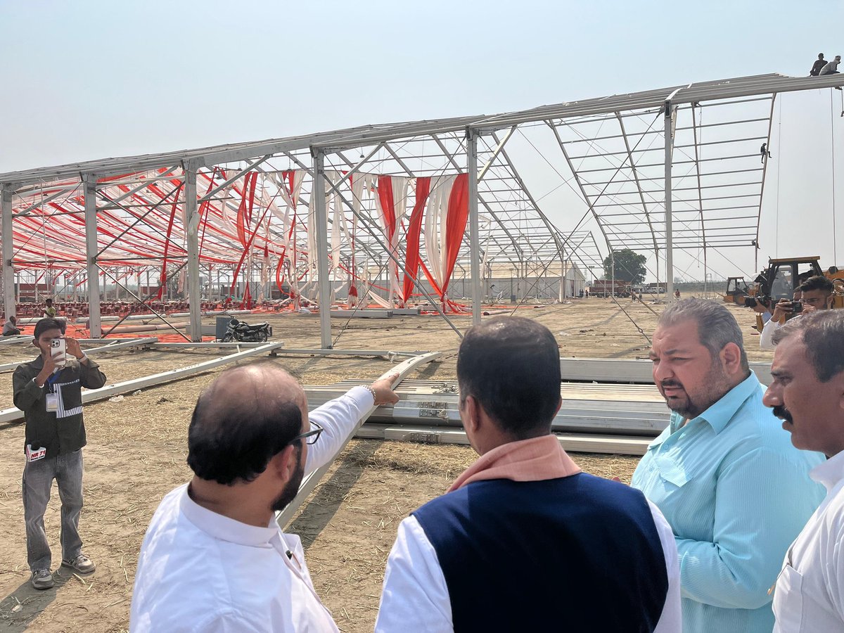 MPNaveenJindal's tweet photo. आज यमुनानगर के कैल गांव में माननीय प्रधानमंत्री श्री @narendramodi जी की 14 अप्रैल को प्रस्तावित रैली स्थल का दौरा कर तैयारियों का जायजा लिया।

रैली को लेकर कार्यकर्ताओं और जनता में जबरदस्त उत्साह है। जिला अध्यक्ष श्री राजेश सपरा जी भी इस अवसर पर साथ मौजूद रहे। https://t.co/4ulN6HCdYi