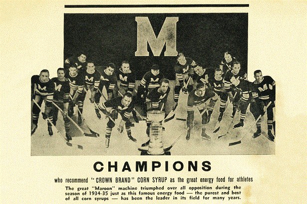 SallotIV's tweet photo. @MTLMaroons 
Happy 90th Anniversary for winning the 1935 @NHL #StanleyCup Championship. https://t.co/ELR4hcxns2