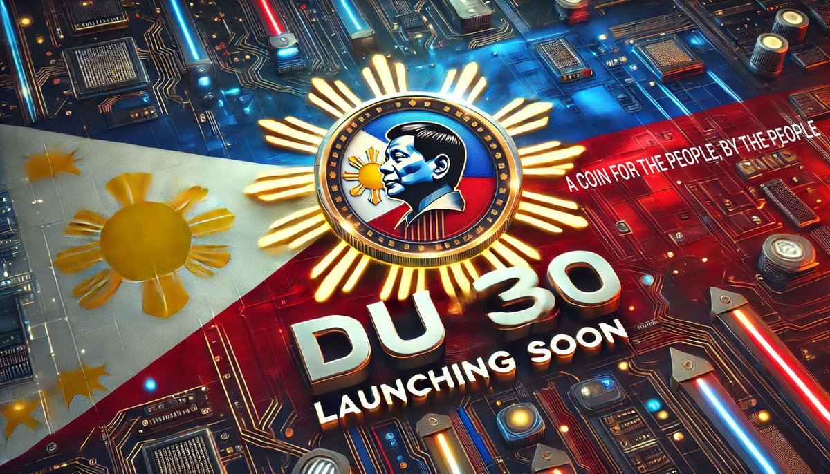 du3_0coin's tweet image. #DU30 Coin, a coin for the people by the people. Launching Soon. Stay Tuned