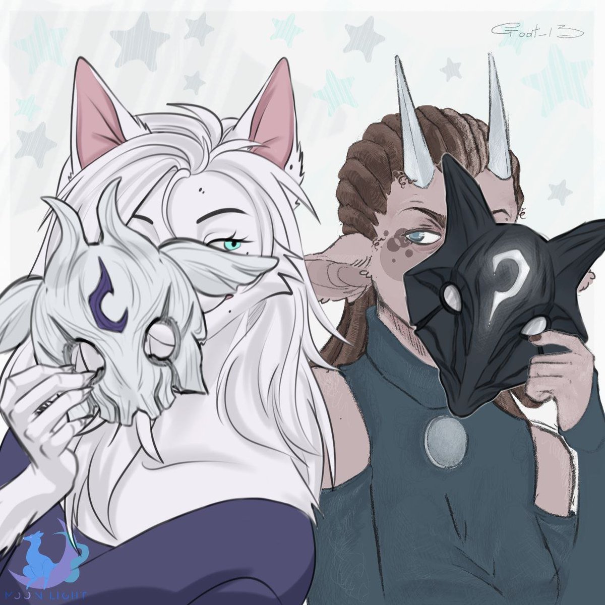 fur_maya's tweet photo. Collab with Goat🤭

#art #artwork #furry #furryart #furryartist #anthro #originalcharacter https://t.co/6GSwTPZnH6