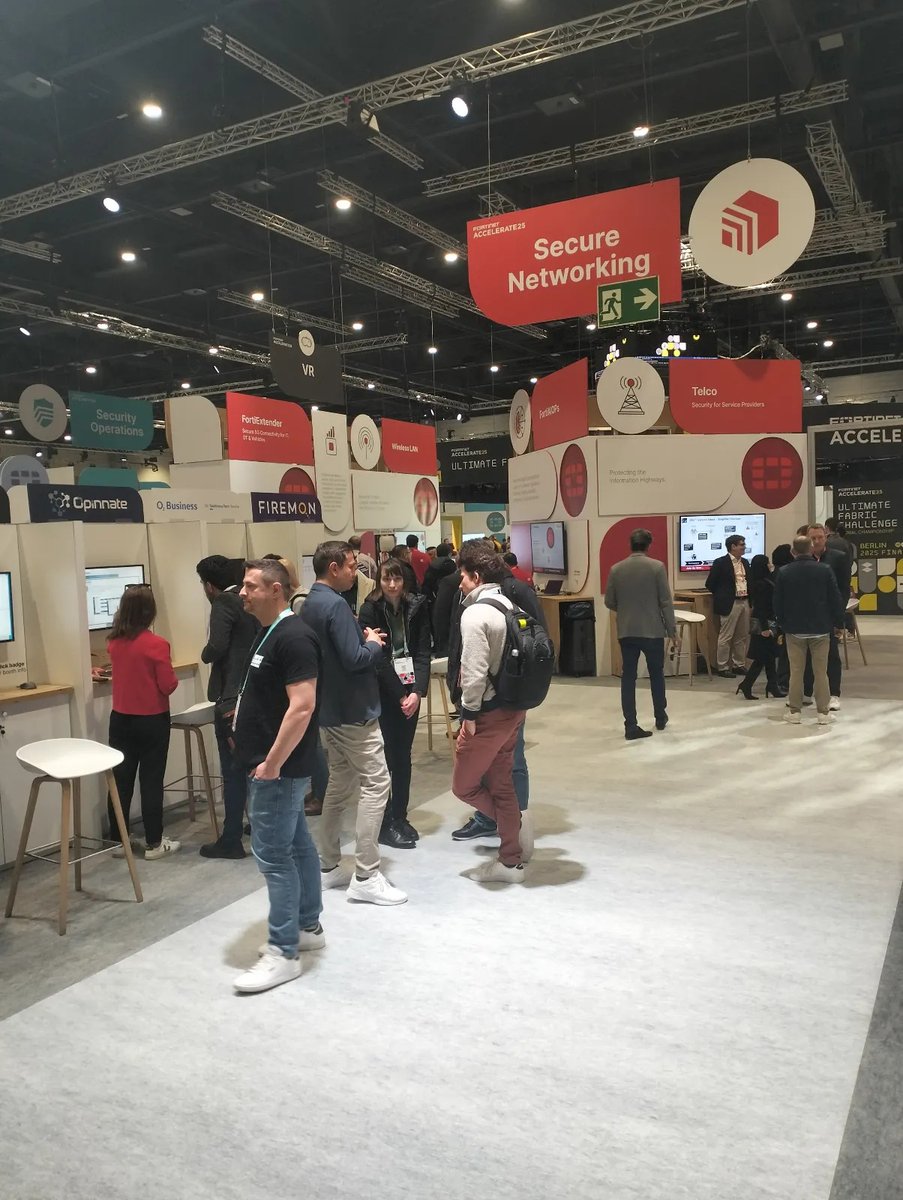 InsoftServices's tweet photo. Day 1 at @Fortinet Accelerate 2025 was a blast! 🚀
We gained new ideas, met amazing people, and we’re just getting started.
If you’re here, come meet us! Let’s connect and talk cybersecurity. 🔒
#FortinetAccelerate #Cybersecurity #Networking https://t.co/595f1klmMq