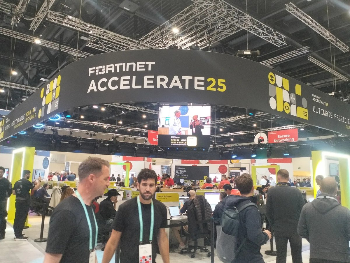 InsoftServices's tweet photo. Day 1 at @Fortinet Accelerate 2025 was a blast! 🚀
We gained new ideas, met amazing people, and we’re just getting started.
If you’re here, come meet us! Let’s connect and talk cybersecurity. 🔒
#FortinetAccelerate #Cybersecurity #Networking https://t.co/595f1klmMq