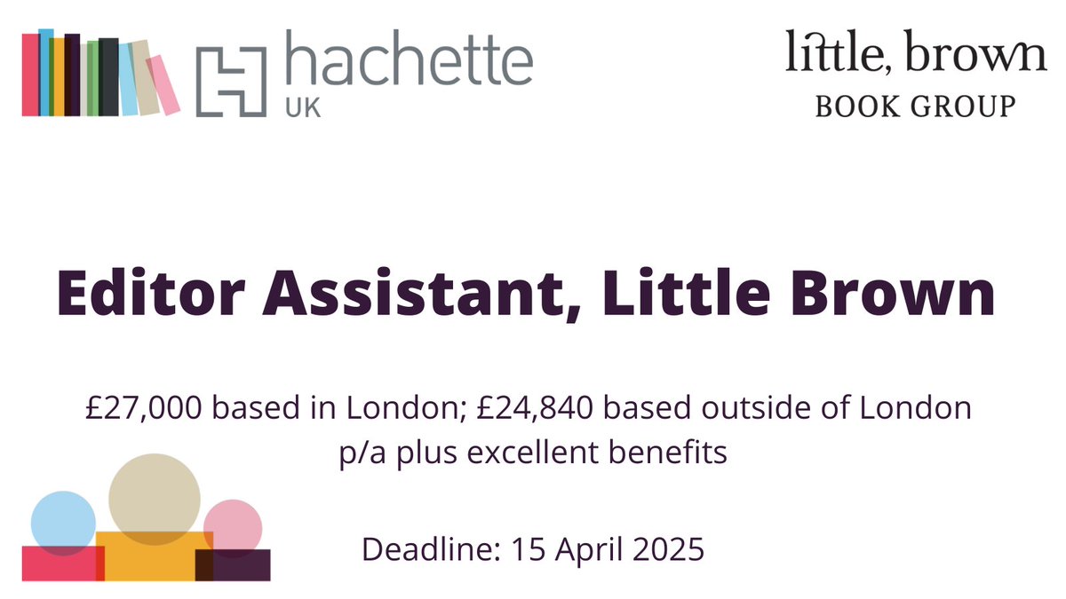 Hachette Careers (@hachettecareers) on Twitter photo Orbit UK is hiring! We're looking for a new Editorial Assistant to join the <a href="/orbitbooks/">Orbit Books</a> team.
Apply here: rebrand.ly/c8820f Orbit UK is hiring! We're looking for a new Editorial Assistant to join the <a href="/orbitbooks/">Orbit Books</a> team.
Apply here: rebrand.ly/c8820f