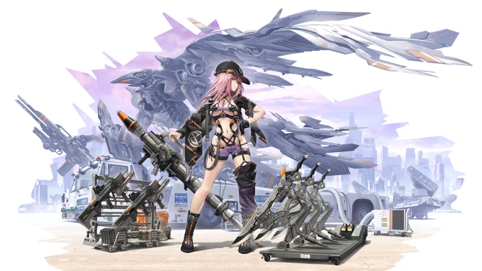 Hi #PortfolioDay I draw mainly game illustrations and mechanical designs for work 