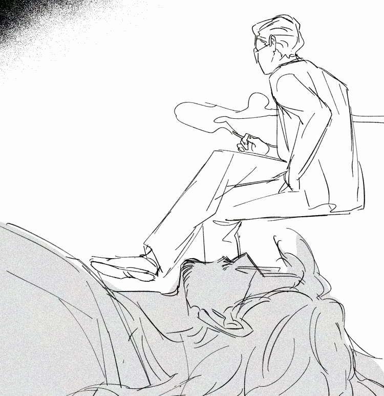 엔딩이후 왕구와 용권풍 만나는 이야기 망상..같은걸 그렸습니다.
둘이 대화중이지만 신이가 관련되어있습니다(신이 안나옴)
딱히 밝은 내용은 아닙니다
풀버젼은 포타에!
posty.pe/bfk373
#九龍城寨之圍城 
#구룡성채