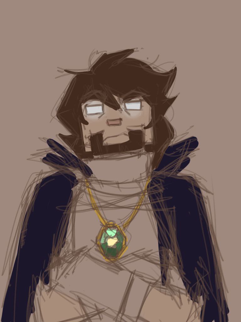 Theyrewatching_'s tweet photo. Horobrine MV? 💀...
Who knows. Maybe he is (definitely)
#Minecraft #minecraftau #herobrineau #herobrine #minecraft #sketch https://t.co/8vO2ENHOPs