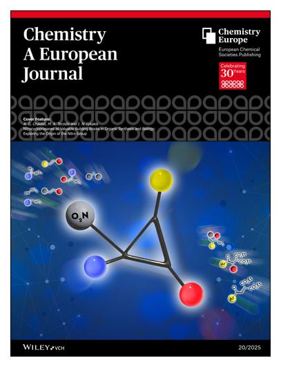 Chemistry (@chemeurj) on Twitter photo #CoverFeature Nitrocyclopropanes as Valuable Building Blocks in Organic Synthesis and Biology: Exploring the Origin of the Nitro Group (ChemEurJ 20/2025) (<a href="/ILykakis/">Ioannis Lykakis</a>, <a href="/MTerzidis/">Michael Terzidis</a> and co-workers at <a href="/Aristoteleio/">Α.Π.Θ.</a>) doi.org/10.1002/chem.2… • onlinelibrary.wiley.com/doi/10.1002/ch… #CoverFeature Nitrocyclopropanes as Valuable Building Blocks in Organic Synthesis and Biology: Exploring the Origin of the Nitro Group (ChemEurJ 20/2025) (<a href="/ILykakis/">Ioannis Lykakis</a>, <a href="/MTerzidis/">Michael Terzidis</a> and co-workers at <a href="/Aristoteleio/">Α.Π.Θ.</a>) doi.org/10.1002/chem.2… • onlinelibrary.wiley.com/doi/10.1002/ch…