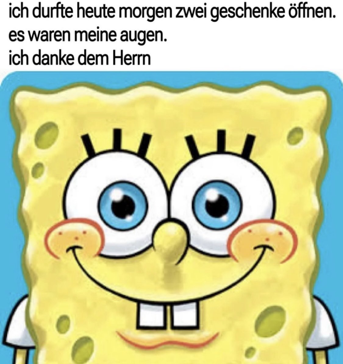 ich danke dem herrgott