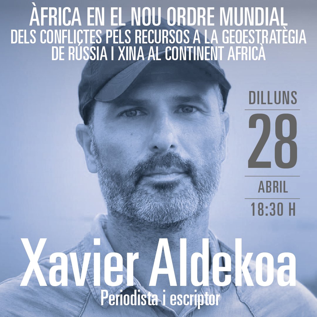 Escola Europea d'Humanitats (@eedhumanitats) on Twitter photo ENTRADES EXHAURIDES
Dilluns 28 d'abril, a les 18.30h, conferència de <a href="/xavieraldekoa/">Xavier Aldekoa</a> amb presentació de Josep Ramoneda. Escola Europea d’Humanitats, Palau Macaya de la Fundació “la Caixa”. ENTRADES EXHAURIDES
Dilluns 28 d'abril, a les 18.30h, conferència de <a href="/xavieraldekoa/">Xavier Aldekoa</a> amb presentació de Josep Ramoneda. Escola Europea d’Humanitats, Palau Macaya de la Fundació “la Caixa”.
