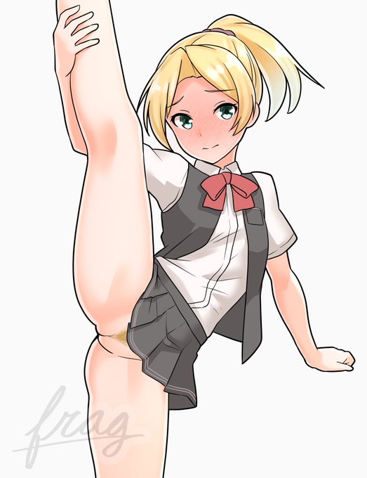 スケベI字バランス舞風
#艦これ 