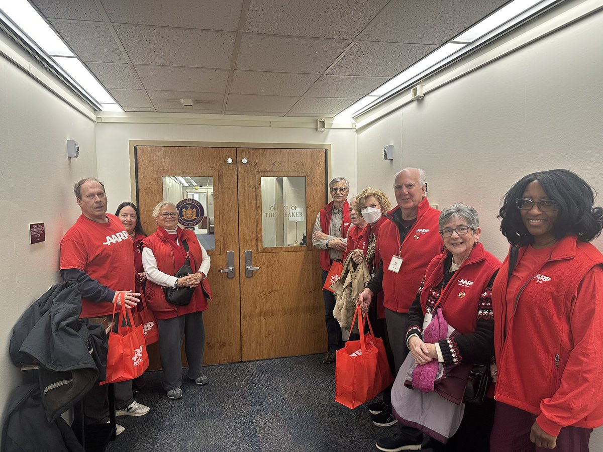 Joe Stelling (@joestelling) on Twitter photo End the waitlists for aging services! <a href="/AARPNY/">aarpny</a> volunteers delivered thousands of messages to Speaker Heastie urging him, <a href="/AndreaSCousins/">Sen. Stewart-Cousins</a> and <a href="/GovKathyHochul/">Governor Kathy Hochul</a> to ensure in the #NYSbudget that older NYers can get the services they need to remain in their own homes and communities. End the waitlists for aging services! <a href="/AARPNY/">aarpny</a> volunteers delivered thousands of messages to Speaker Heastie urging him, <a href="/AndreaSCousins/">Sen. Stewart-Cousins</a> and <a href="/GovKathyHochul/">Governor Kathy Hochul</a> to ensure in the #NYSbudget that older NYers can get the services they need to remain in their own homes and communities.