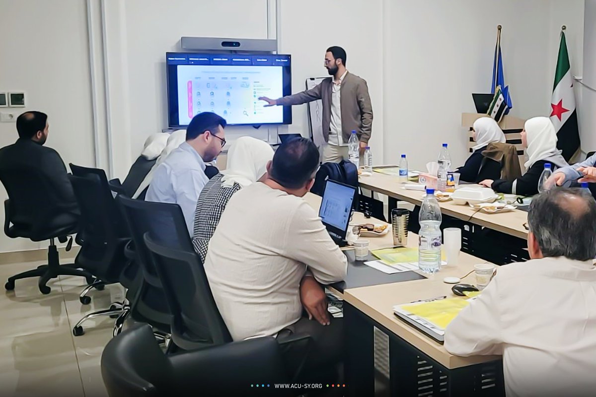 ACUSyria's tweet photo. ورشة عمل في دمشق حول السجل الإلكتروني للتحصين، بمشاركة وزارة الصحة، WHO، وHISP MENA.

الهدف: نقل وتطوير النظام داخل الوزارة، مع مناقشات حول جدول التحصين وترحيل البيانات.

#التحصين_الإلكتروني #سوريا #DHIS2 https://t.co/nxs7HTAnwL