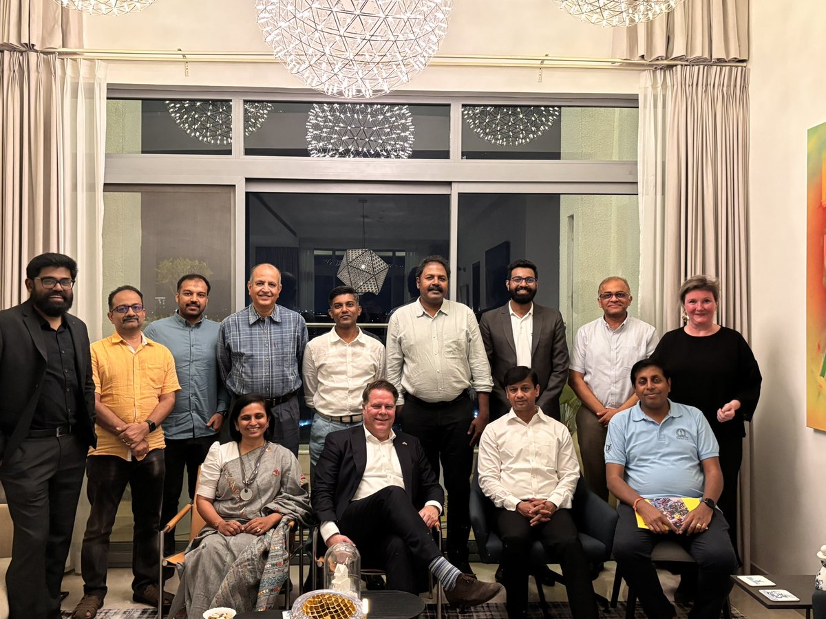 BYCS India Foundation (@bycsindia) on Twitter photo Thank you the honourable Netherlands Consul General #EwoutdeWit <a href="/NLinIndia/">NL Embassy for India, Nepal and Bhutan🇧🇹🇮🇳🇳🇵</a> for hosting us a dinner at your home
It was an excellent collaboration opportunity for #Cycling promotion in #India and possible partnerships and facilitations from/with #Netherlands
Lot to do together Thank you the honourable Netherlands Consul General #EwoutdeWit <a href="/NLinIndia/">NL Embassy for India, Nepal and Bhutan🇧🇹🇮🇳🇳🇵</a> for hosting us a dinner at your home
It was an excellent collaboration opportunity for #Cycling promotion in #India and possible partnerships and facilitations from/with #Netherlands
Lot to do together