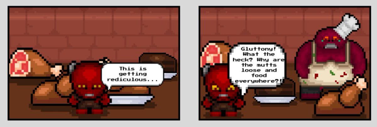MIPixelStudios's tweet photo. Page 6 of the Little Devil comic is now live! 😈
We’re back on track with the story, and things are heating up again 🔥

#LittleDevilComic #PixelArt #IndieComic #Webcomic #GameDev #IndieGame #Comics #ComicUpdate #PixelArtComic https://t.co/mkEpO0rYrF